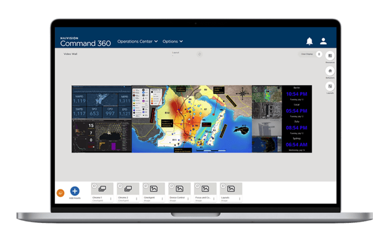 Command 360 Video wall Software