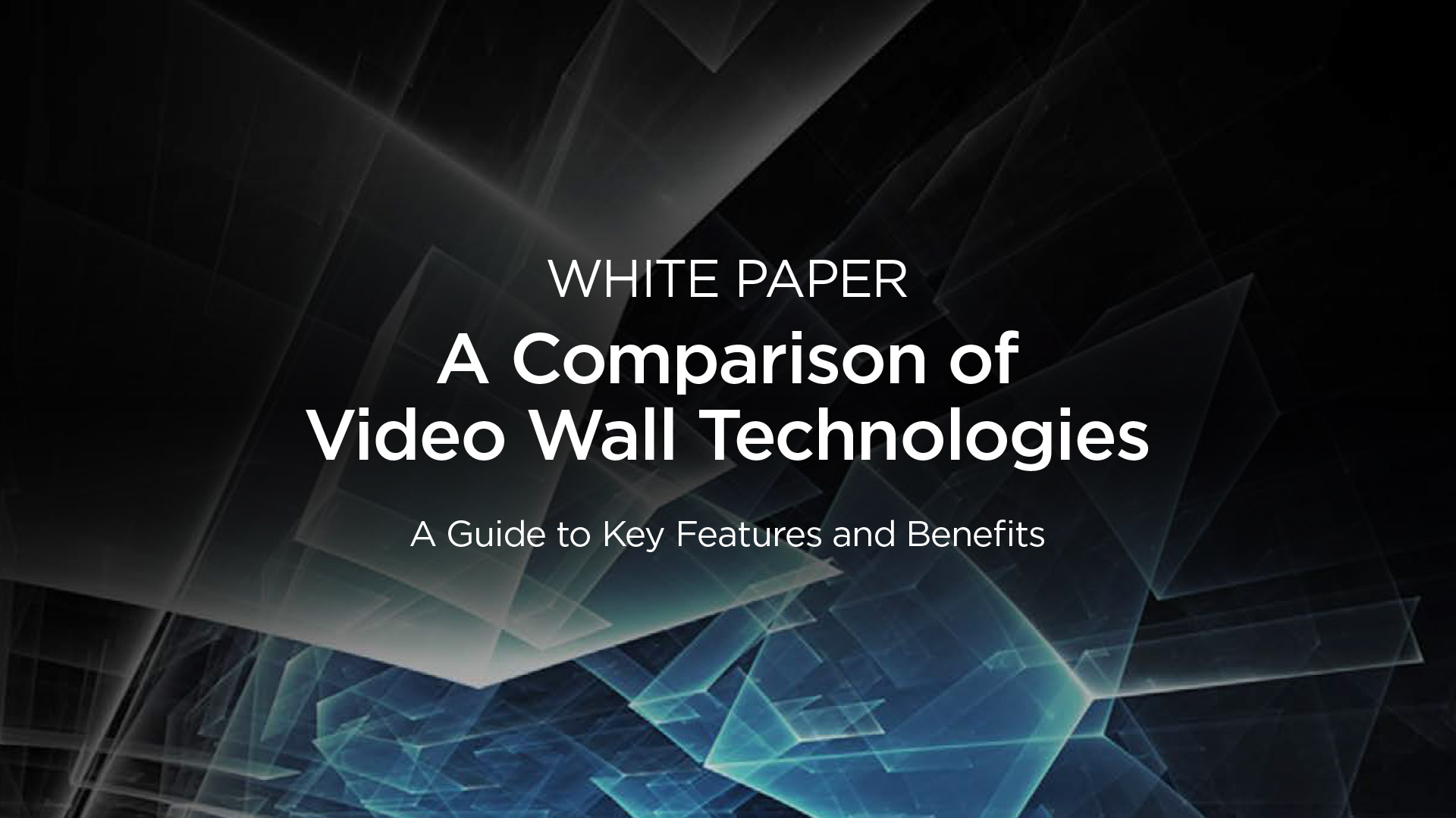 haivision white paper - a comparison of video wall technologies