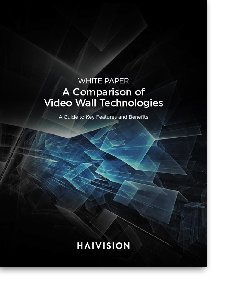 A Comparison of Video Wall Technologies