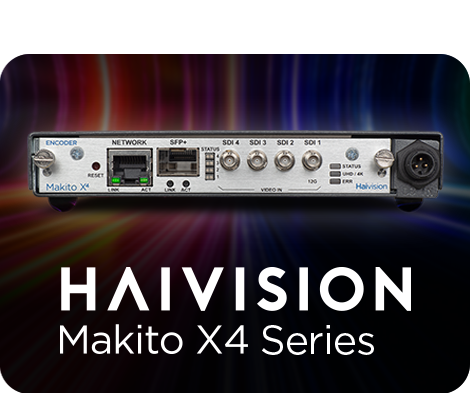 Haivision Makito X4 Video Encoder