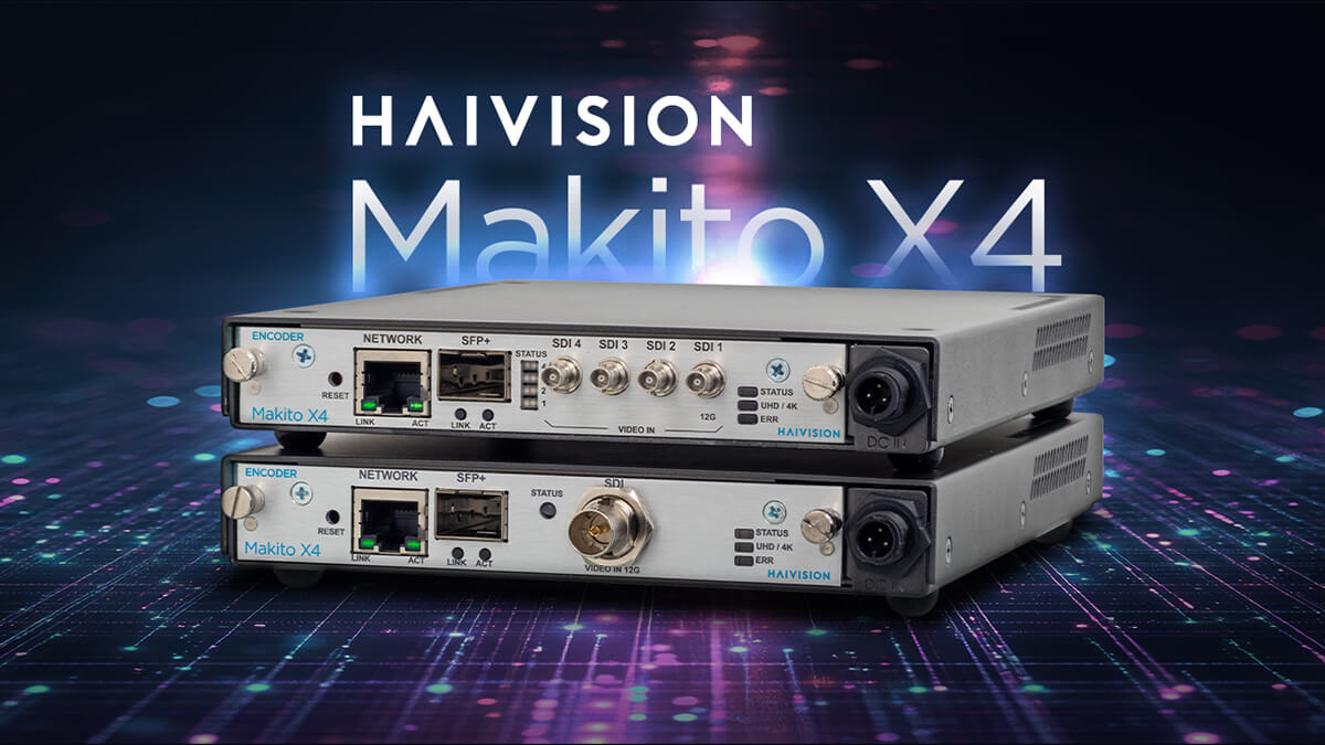 Makito X4 Video Encoder