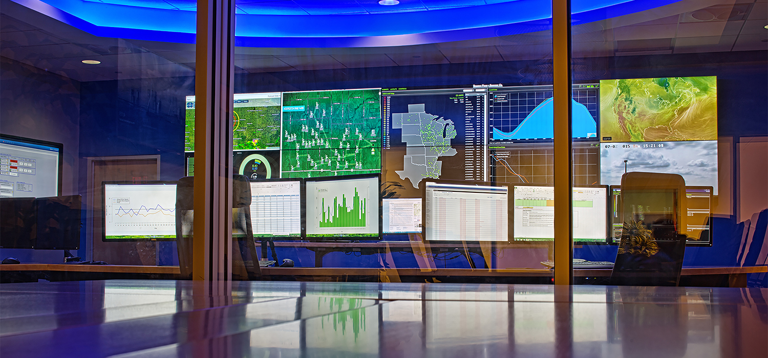 Utilities Operations Center Video Wall