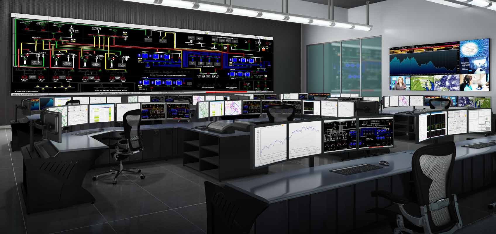 Video Wall Solutions Scada Systems